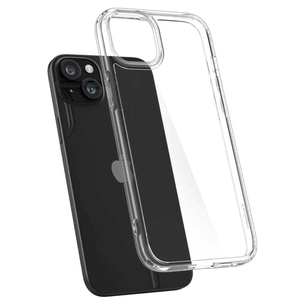 Чохол до мобільного телефона Spigen Apple iPhone 15 Crystal Hybrid Crystal Clear (ACS06483) - изображение 7