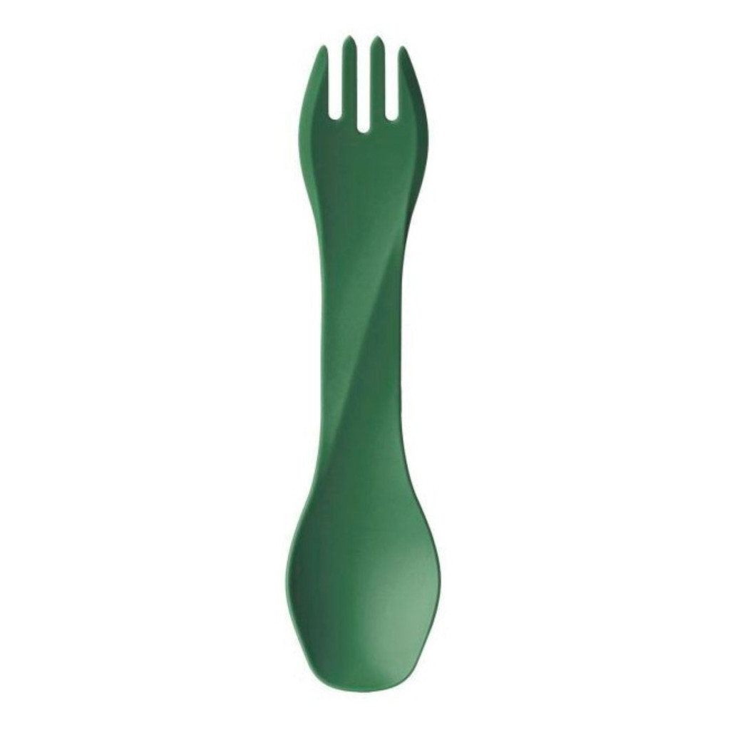Ложка-виделка туристична Humangear GoBites Uno medium green (022.0063) - зображення 1