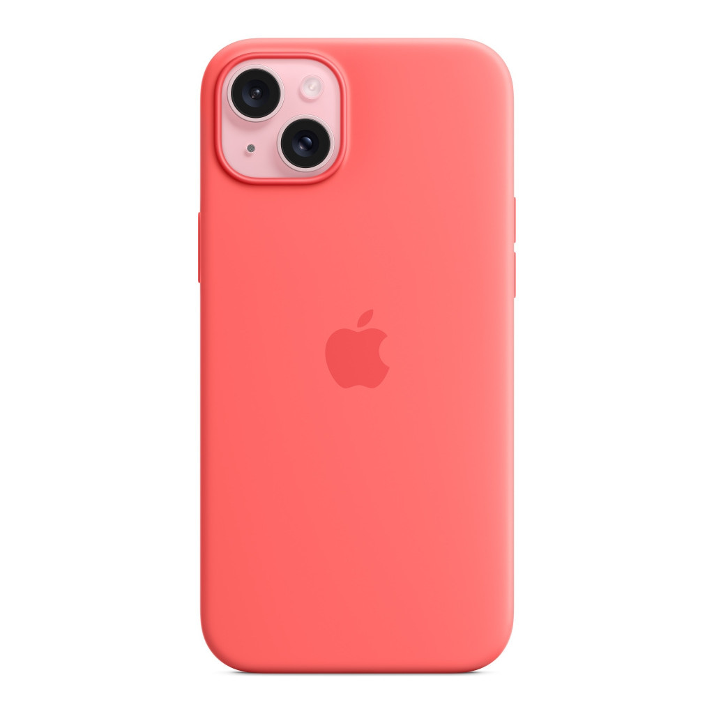 Чохол до мобільного телефона Apple iPhone 15 Plus Silicone Case with MagSafe Guava (MT163ZM/A) - зображення 2