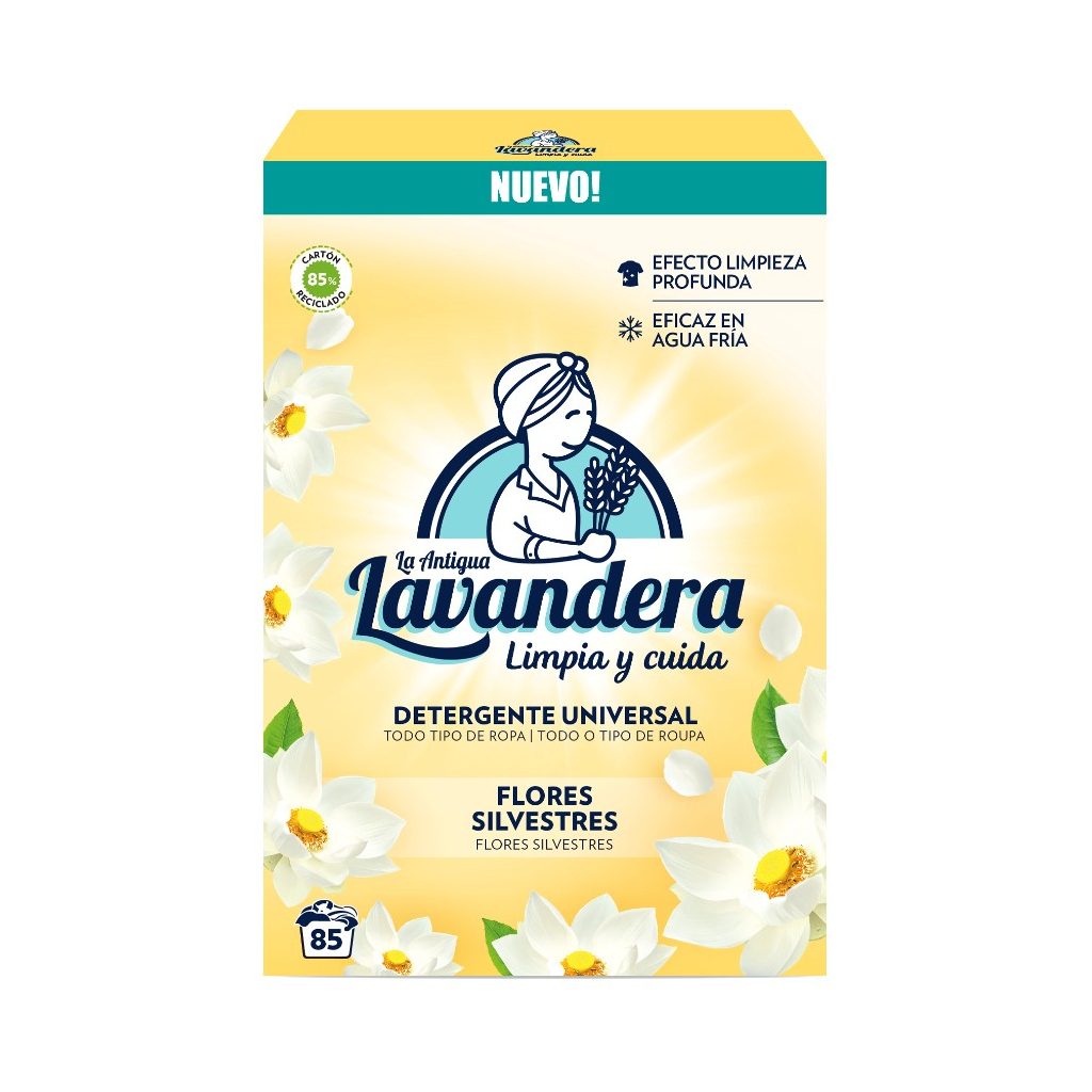 Пральний порошок La Antigua Lavandera Польові квіти 4.675 кг (8435495815068) - зображення 1