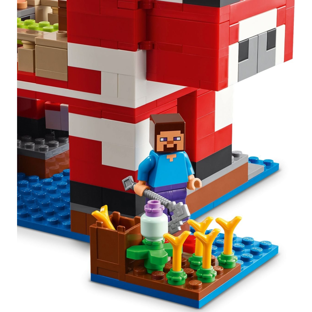 Конструктор LEGO Minecraft Грибний будинок (21270) - зображення 5