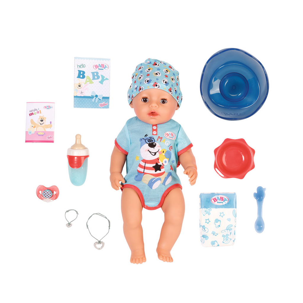 Пупс Zapf Baby Born Чарівний хлопчик з аксесуарами 43 см (827963) - зображення 1
