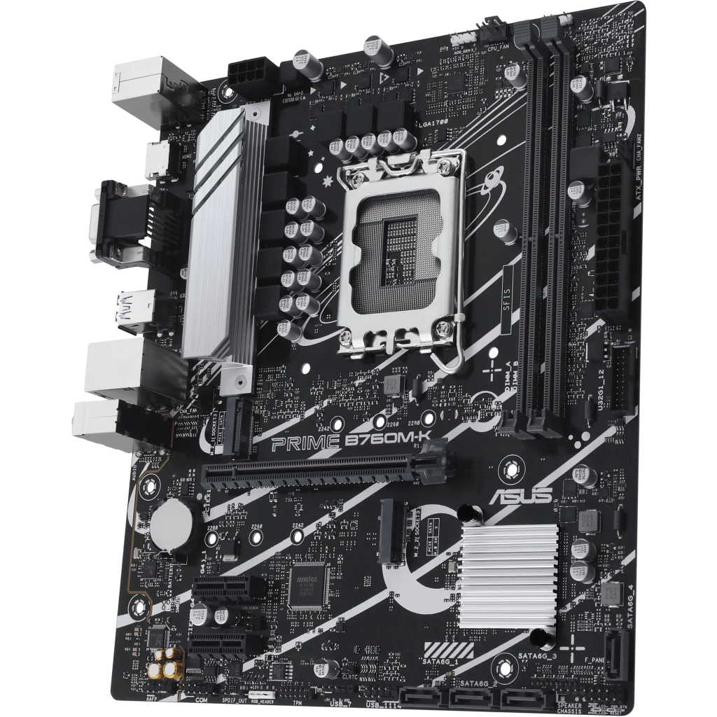 Материнська плата ASUS PRIME B760M-K - зображення 4