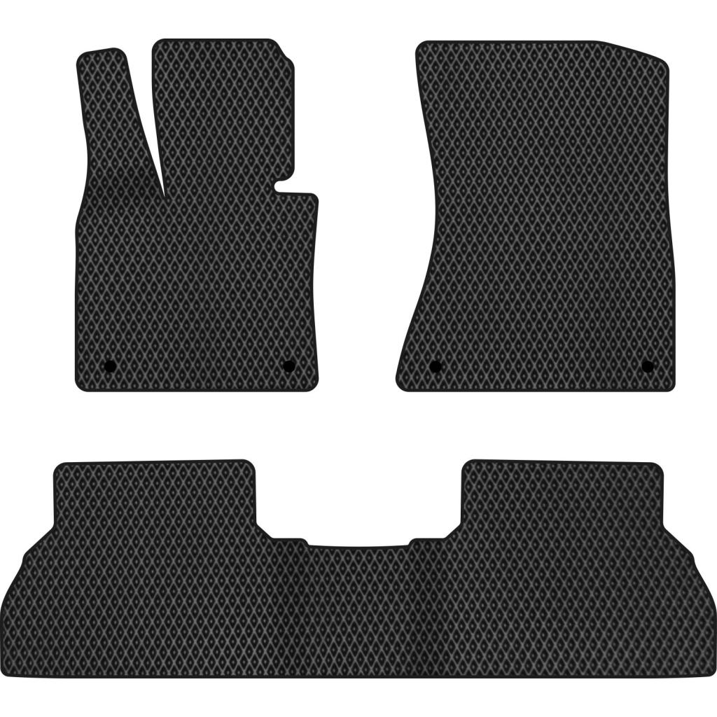 Килимок в салон EVAtech BMW X5 (E70) 2006-2013 2 покоління SUV US (BM32360Z3BW4RBB) - зображення 1