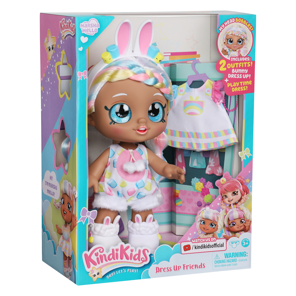 Лялька Kindi Kids Марша Мелло - Зайченя Dress Up Friends (50064) - зображення 3