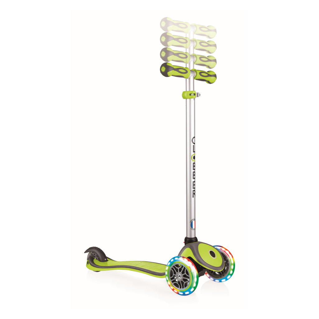 Самокат Globber EVO COMFORT LIGHTS 5 в 1 Зелений (459-106) - зображення 7