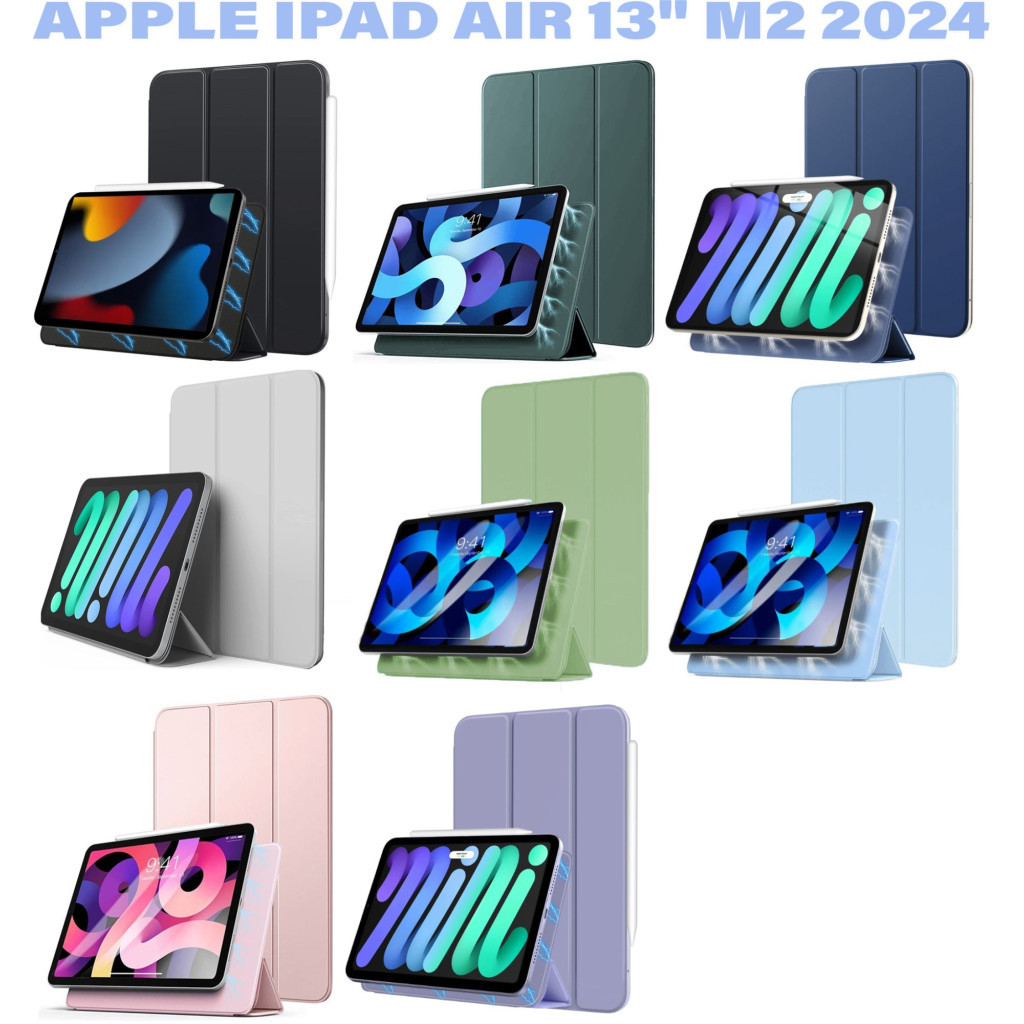 Чохол до планшета BeCover Magnetic Apple iPad Air 13" M2 2024 Light Blue (711482) - зображення 7