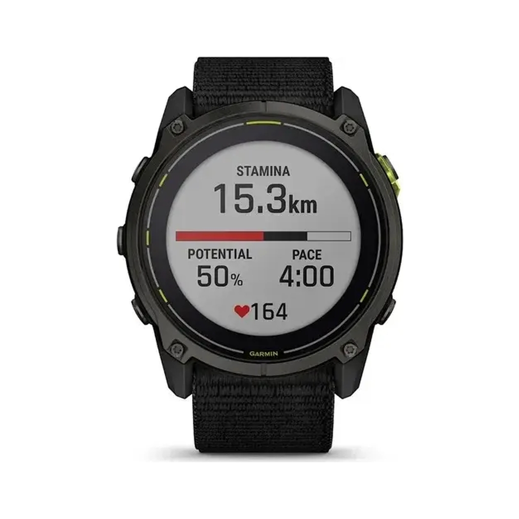 Смарт-годинник Garmin Enduro 3, Crbn Gry DLC Ti w/Blk Sport Loop Band, GPS (010-02751-01) - зображення 2