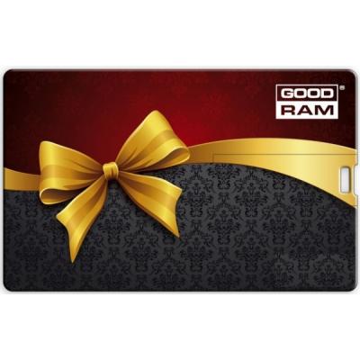 USB флеш накопичувач Goodram 8GB USB 2.0 Gift Credit Card (PD8GH2GRCCPR9+G) - зображення 1