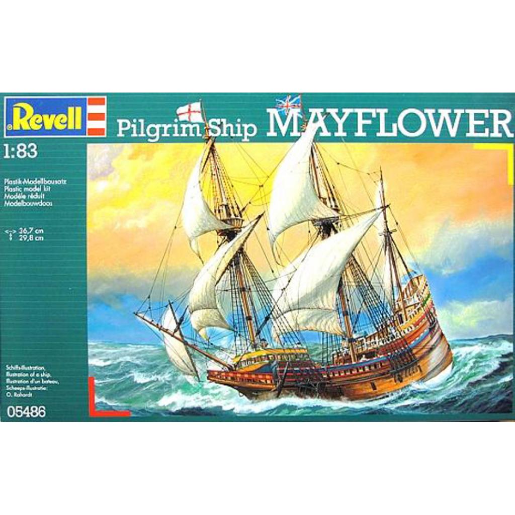 Збірна модель Revell Англійське торгове судно-галеон Mayflower 1:83 (5486) - зображення 1