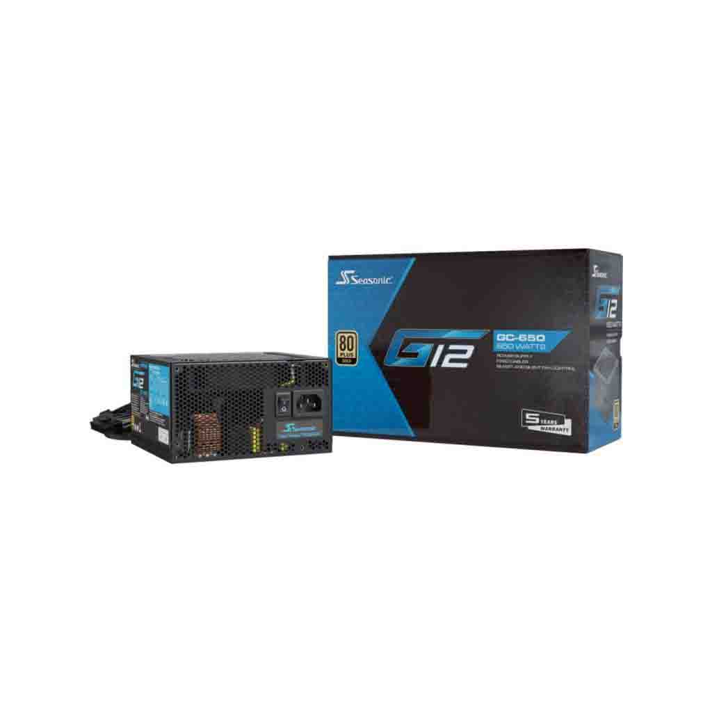 Блок живлення Seasonic 650W G12 GC-650 GOLD (A651GCAFH) - зображення 4