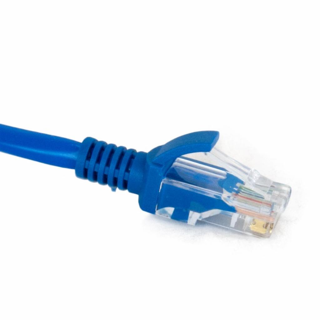 Патч-корд Extradigital 2.4м, UTP, cat.5e, CCA, blue (KBP1768) - изображение 3