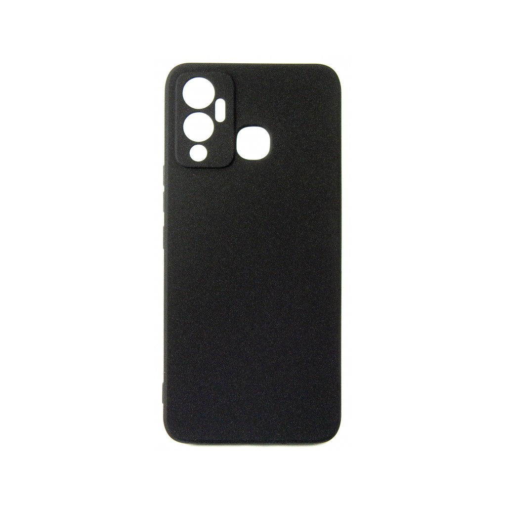 Чохол до мобільного телефона Dengos Carbon Infinix Hot 12 Play (black) (DG-TPU-CRBN-163) - зображення 1