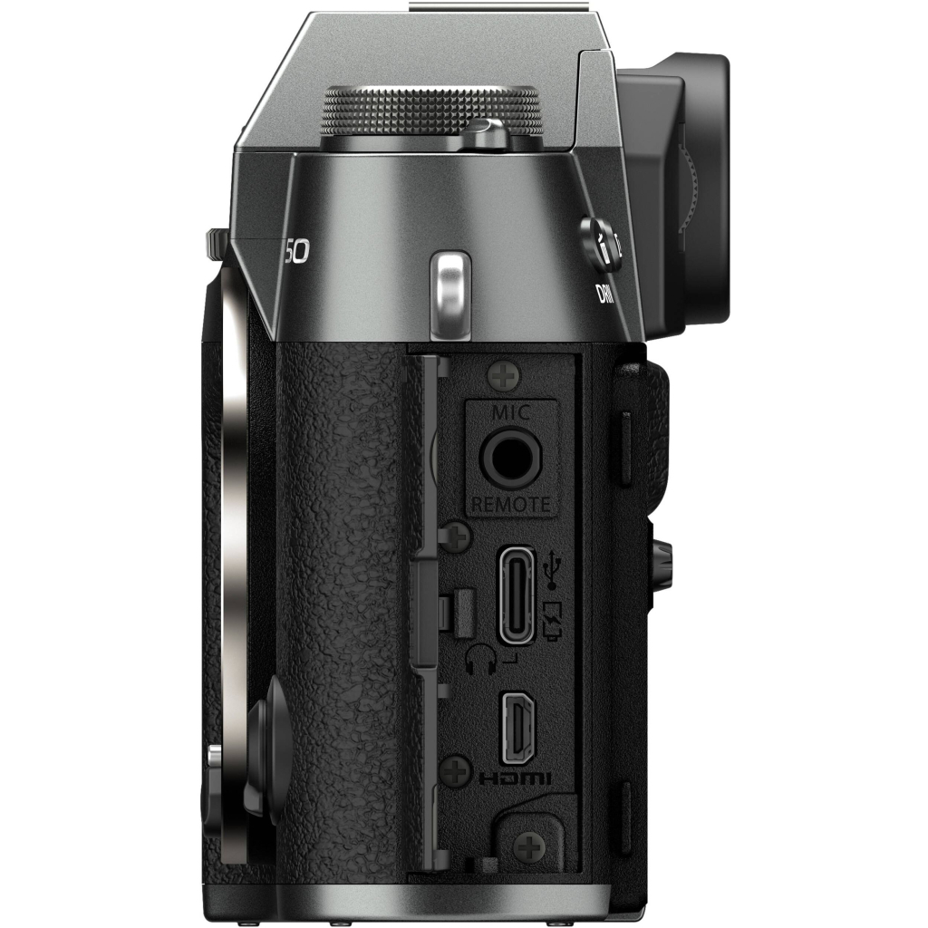 Цифровий фотоапарат Fujifilm X-T50 + XC 15-45mm F3.5-5.6 Kit Charcoal silver (16828923) - зображення 6
