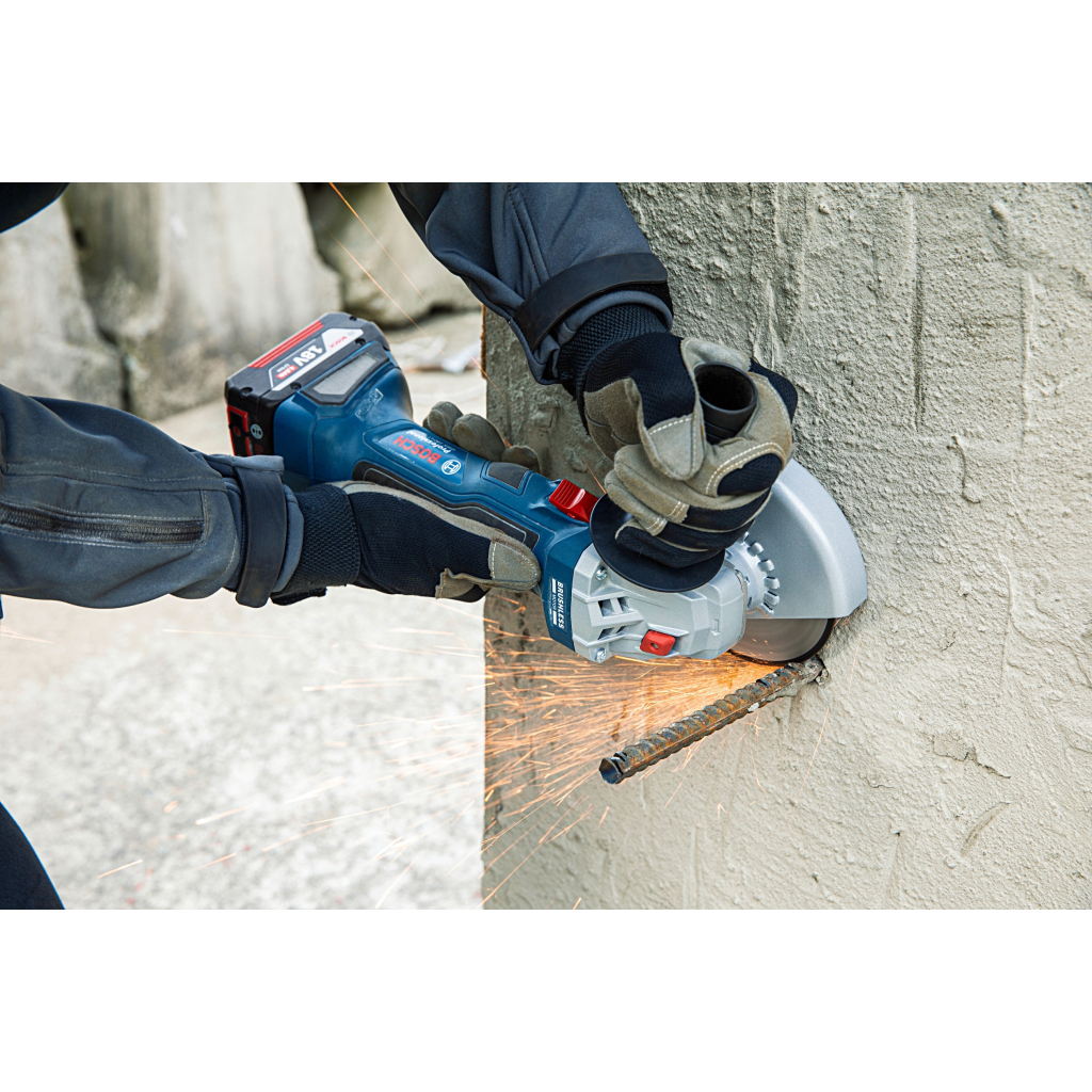 Набір електроіструментів Bosch 18V GWS180-LI, GSB 18V-50, 2х4А (0.615.990.M8S) - изображение 7