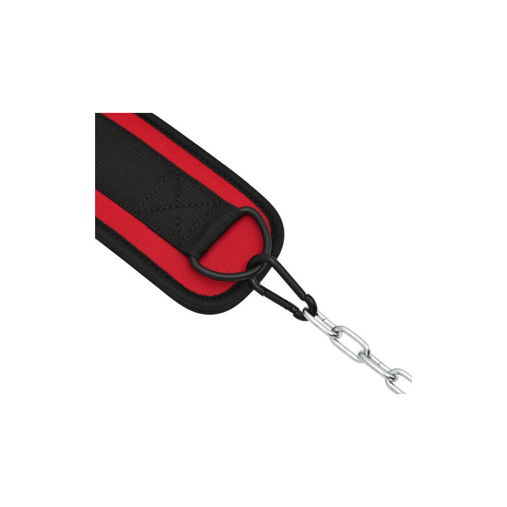 Обважнювач RDX Пояс з ланцюгом T7 Pro Dipping Belt 2 Layer Red (WDB-T7R) - изображение 3