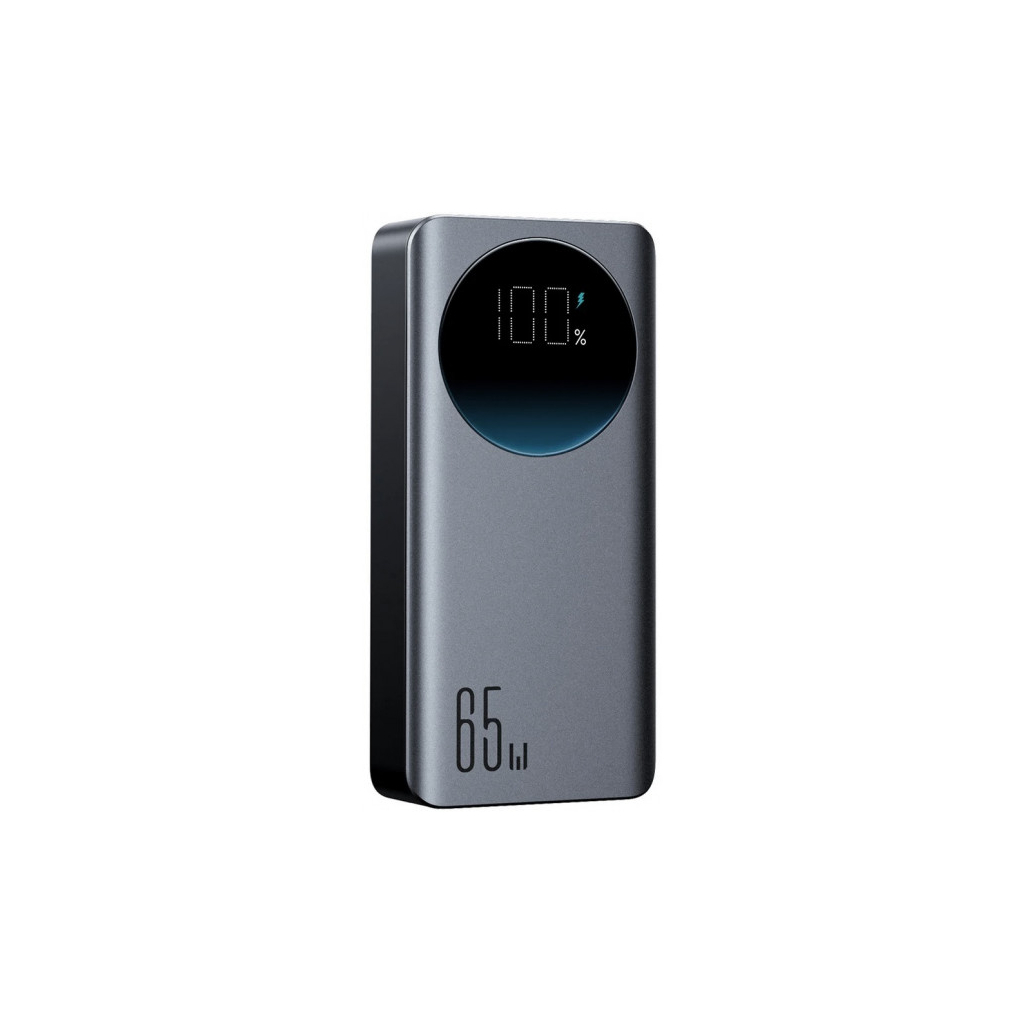 Батарея універсальна JOYROOM 30000mAh 65W PD, QC/3.0, USB-A, 2xUSB-C In/Out, Black (JR-PBF05) - изображение 1