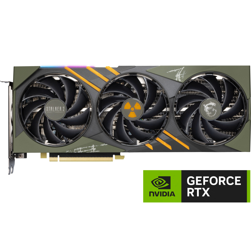 Відеокарта MSI GeForce RTX4070Ti SUPER 16Gb GAMING SLIM STALKER 2 EDITION (RTX 4070 Ti SUPER 16G GAMING SLIM STALKER 2 EDITION) - зображення 2