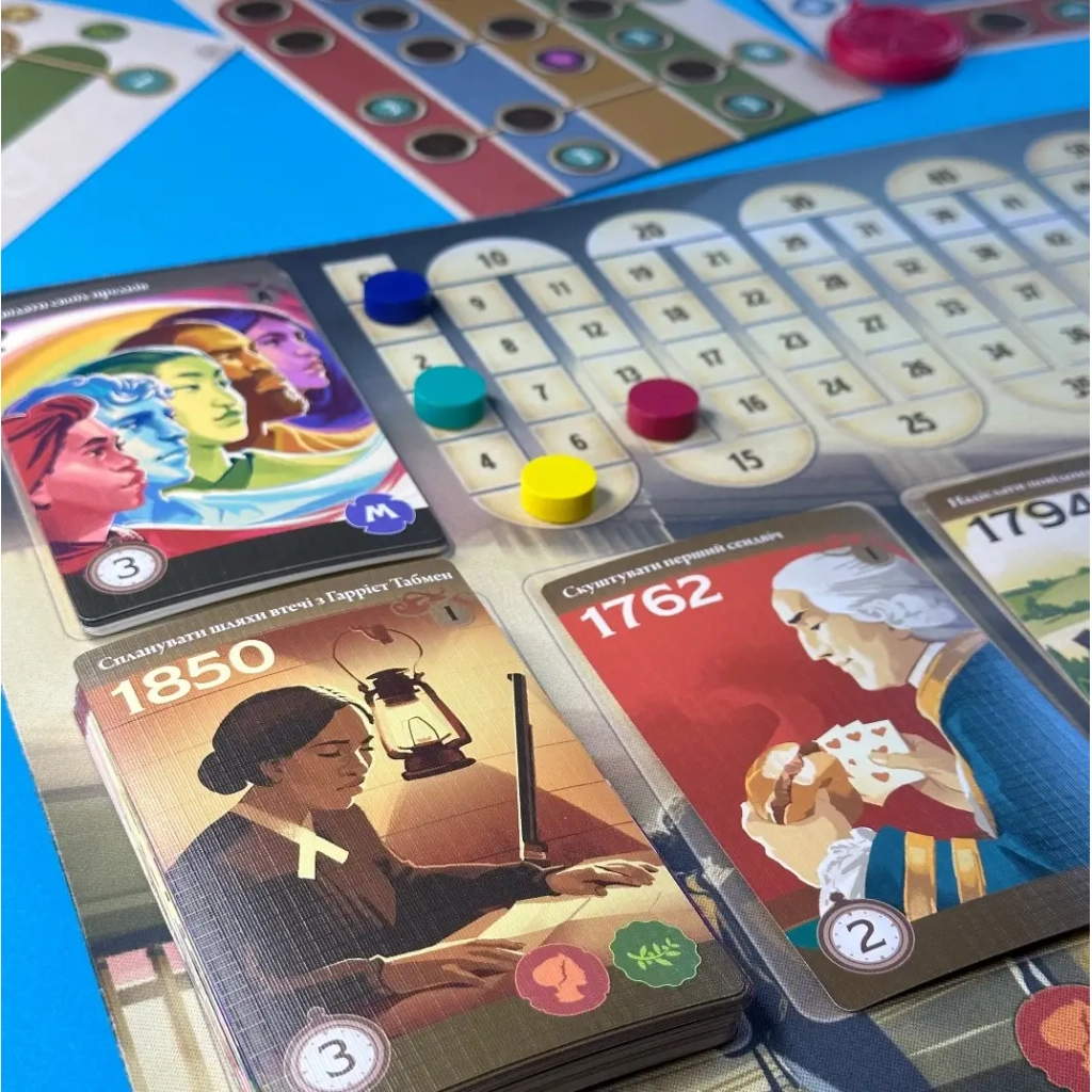 Настільна гра Lord of Boards Мандрівки віхами історії (Trekking Through History) (укр.) (LOB2328UA) - зображення 6