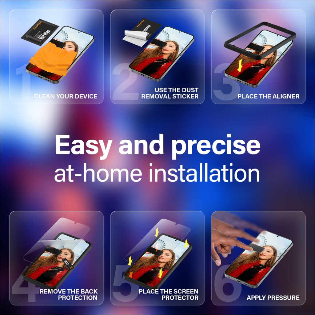 Скло захисне PANZERGLASS Samsung Galaxy S25 Plus Ultra-Wide Fit w. Aligner (PG_SARNUWFG37942) - зображення 7