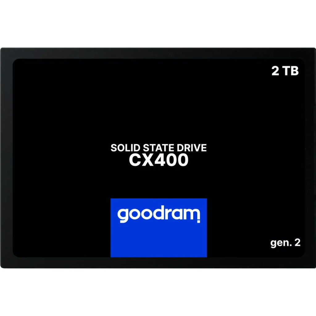 Накопичувач SSD 2.5" 2TB Goodram (SSDPR-CX400-02T-G2) - зображення 1