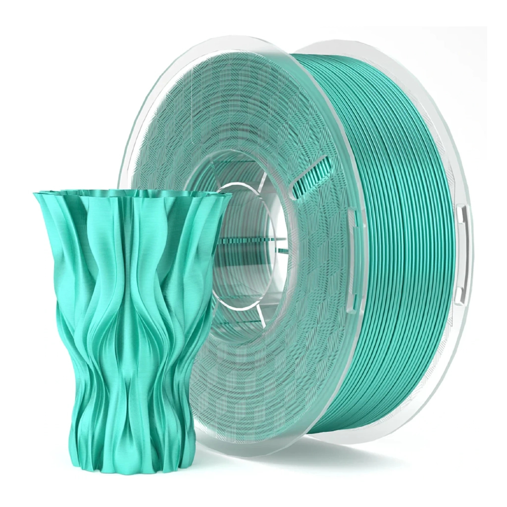 Пластик для 3D-принтера ELEGOO PLA silk gloss 1кг, 1.75мм, green mint (50.203.0286) - зображення 2