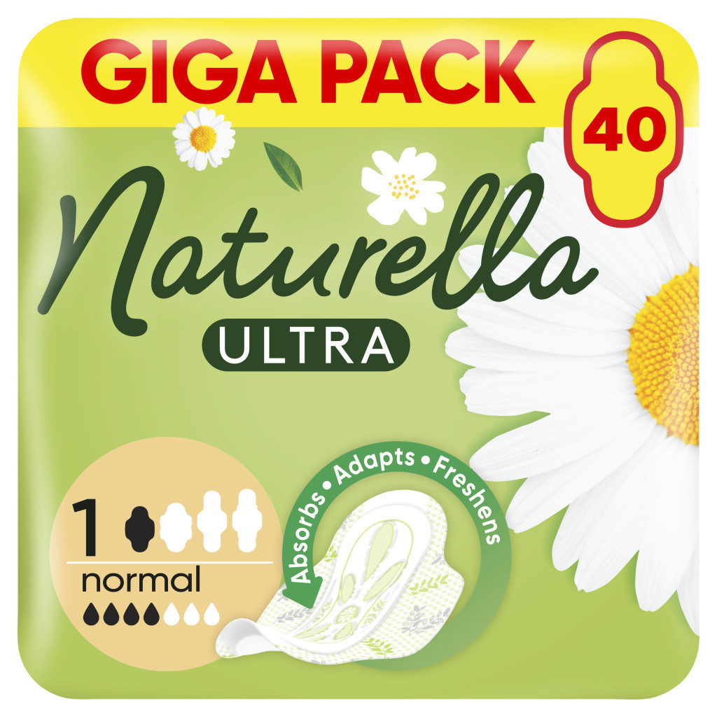 Гігієнічні прокладки Naturella Ultra Normal 40 шт (4015400197546) - изображение 1