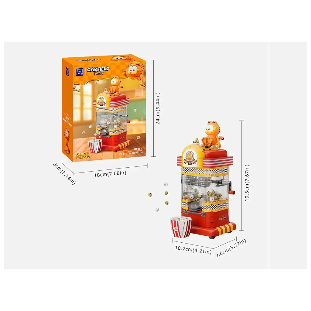 Конструктор Pantasy Garfield -Fantastic Machines - Машина для попкорна (86810) - зображення 8