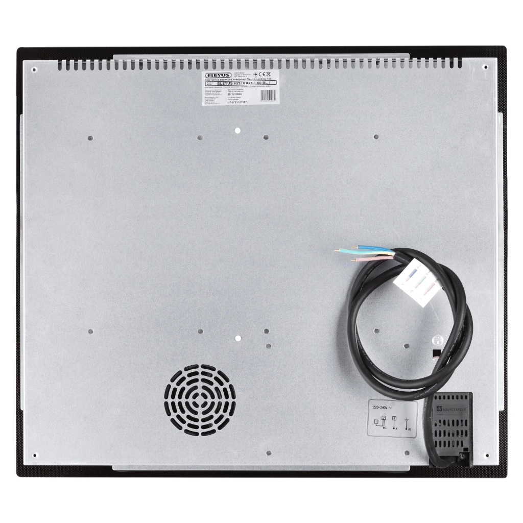 Варочна поверхня Eleyus H2EBHG SE 60 BL I - зображення 8