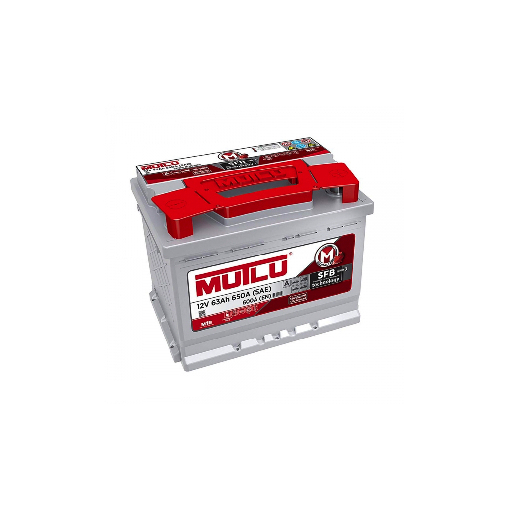 Акумулятор автомобільний MUTLU 63Ah (LB2.63.060.A) - зображення 1