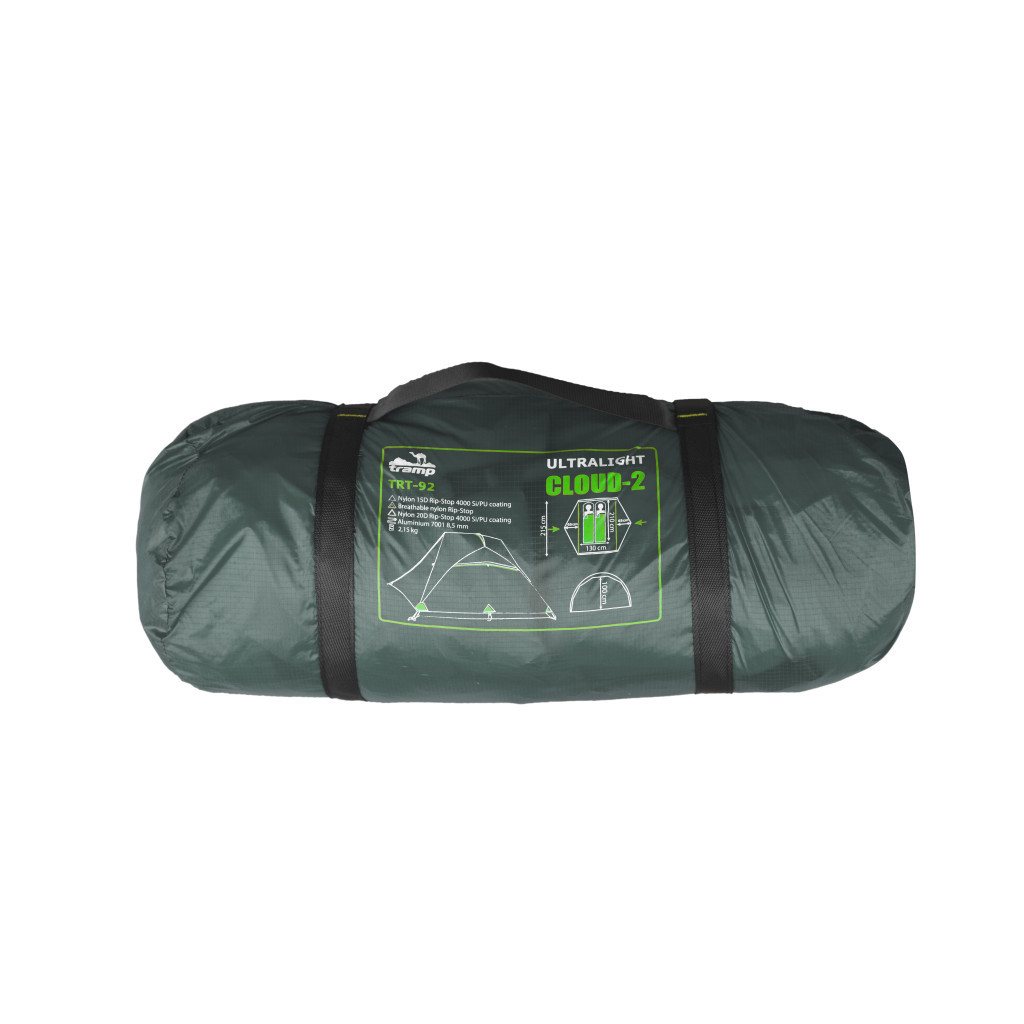 Намет Tramp Cloud 2 Si Green (TRT-092-green) - зображення 12