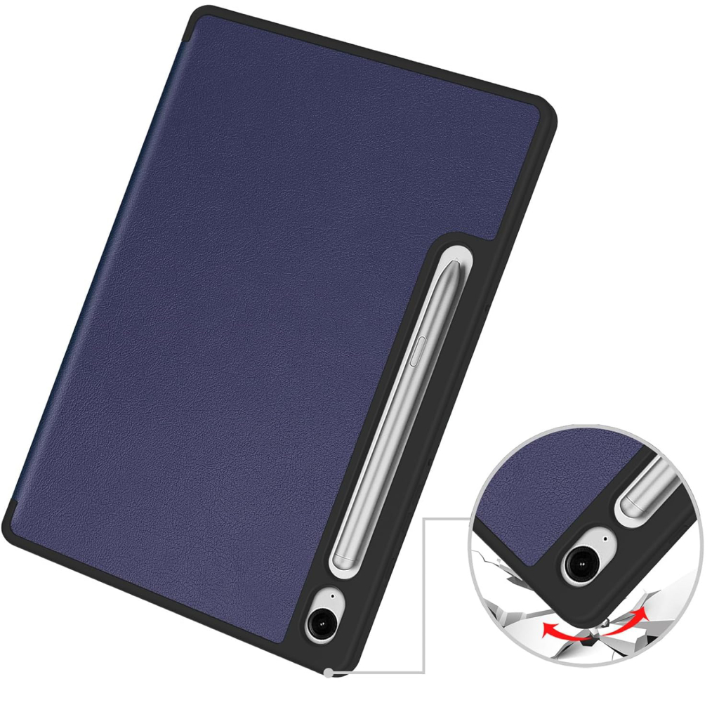Чохол до планшета BeCover Flexible TPU Mate Samsung Tab S9 (SM-X710/SM-X716)/S9 FE (SM-X510/SM-X516B) 11.0" Deep Blue (712528) - зображення 5