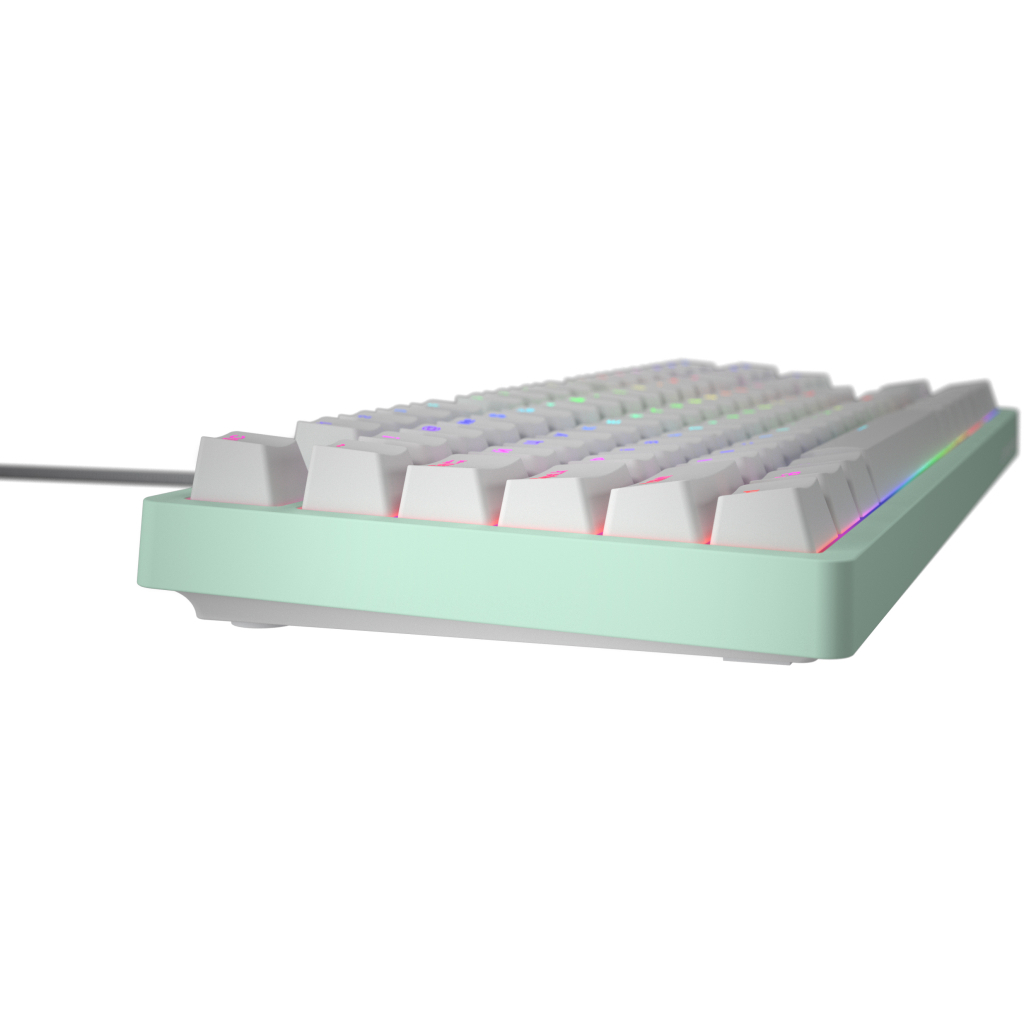 Клавіатура Hator Rockfall 2 Mecha TKL Orange USB Mint (HTK-723) - зображення 4