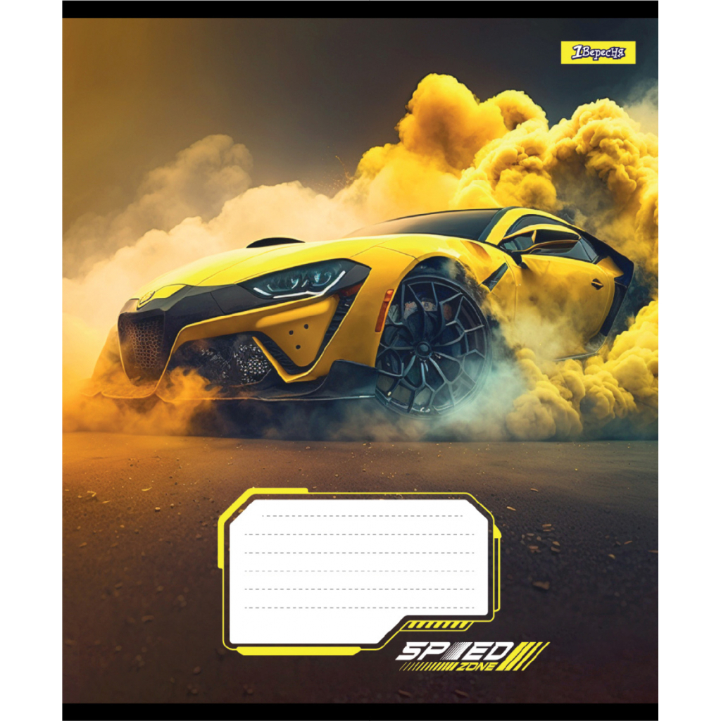 Зошит 1 вересня Speed А5 96 аркушів клітинка (768031) - зображення 3