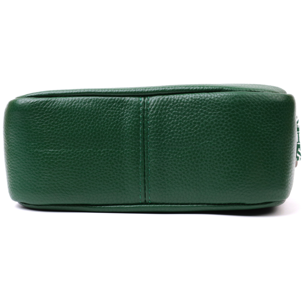 Сумка Vintage З натуральної шкіри Зелена (22603) - зображення 7