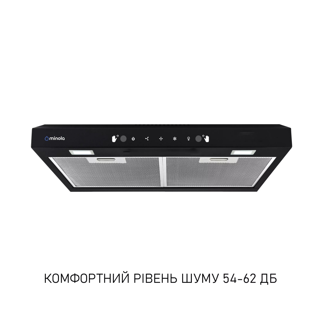 Витяжка кухонна Minola HPLS 512 BL - зображення 3