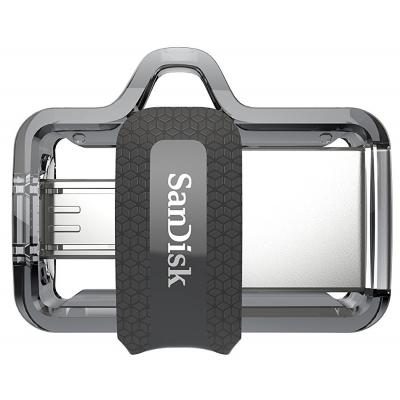 USB флеш накопичувач SanDisk 128GB Ultra Dual Drive M3.0 USB 3.0 (SDDD3-128G-G46) - изображение 1
