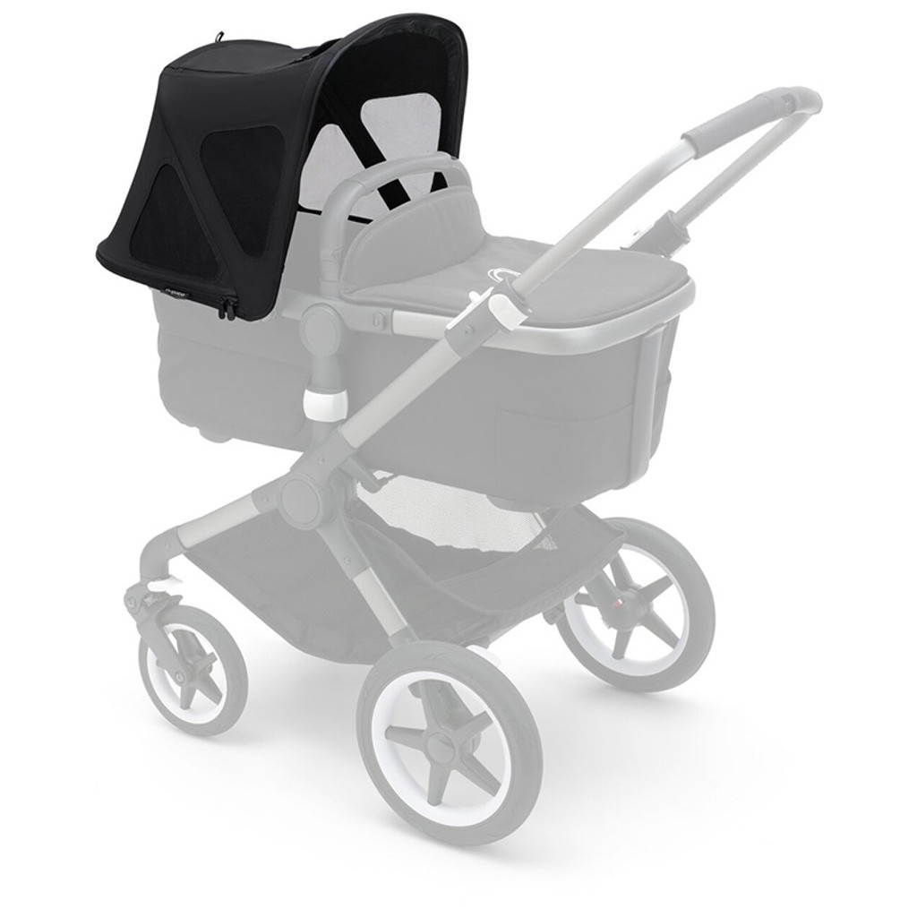 Капюшон для коляски Bugaboo Fox 5/Cameleon 3/Lynx Breezy MIDNIGHT BLACK, літній (100221003) - зображення 2