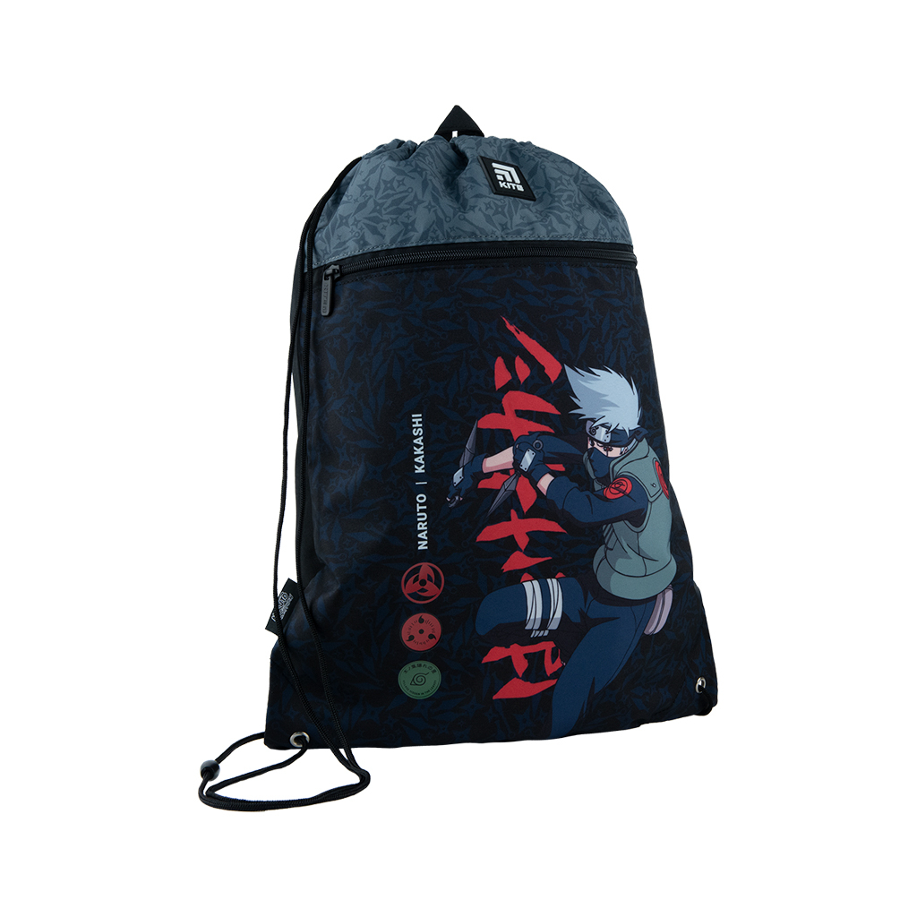 Сумка для взуття Kite Naruto Чорна 49x36 см (NR23-601L) - зображення 3