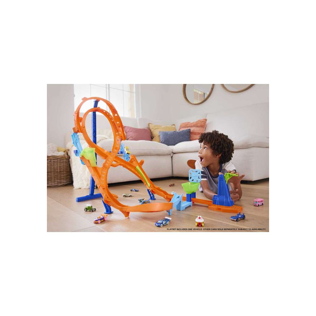 Автотрек Hot Wheels Вертикальна вісімка (HMB15) - зображення 6