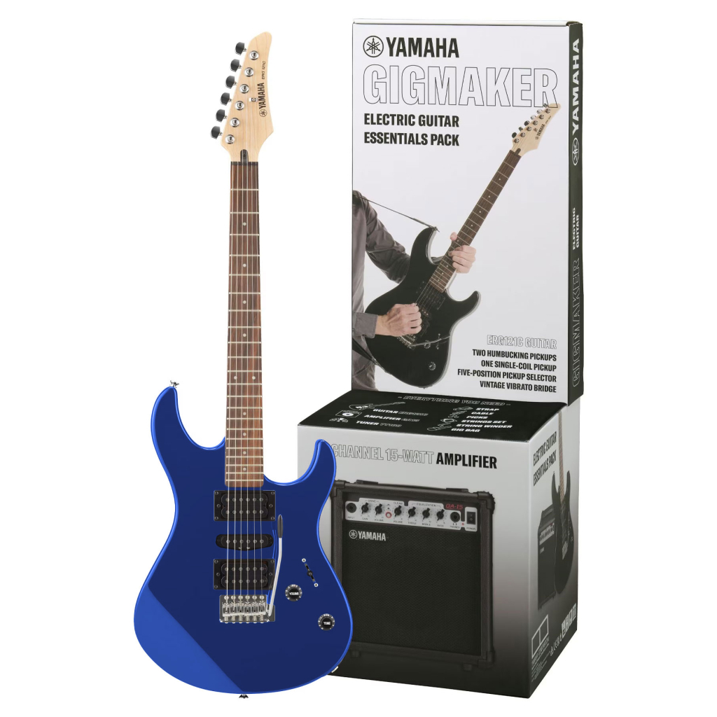 Електрогітара Yamaha Gigmaker ERG121 GPII Metallic Blue Набір для початківців (ERG121GPII MTU) - зображення 1