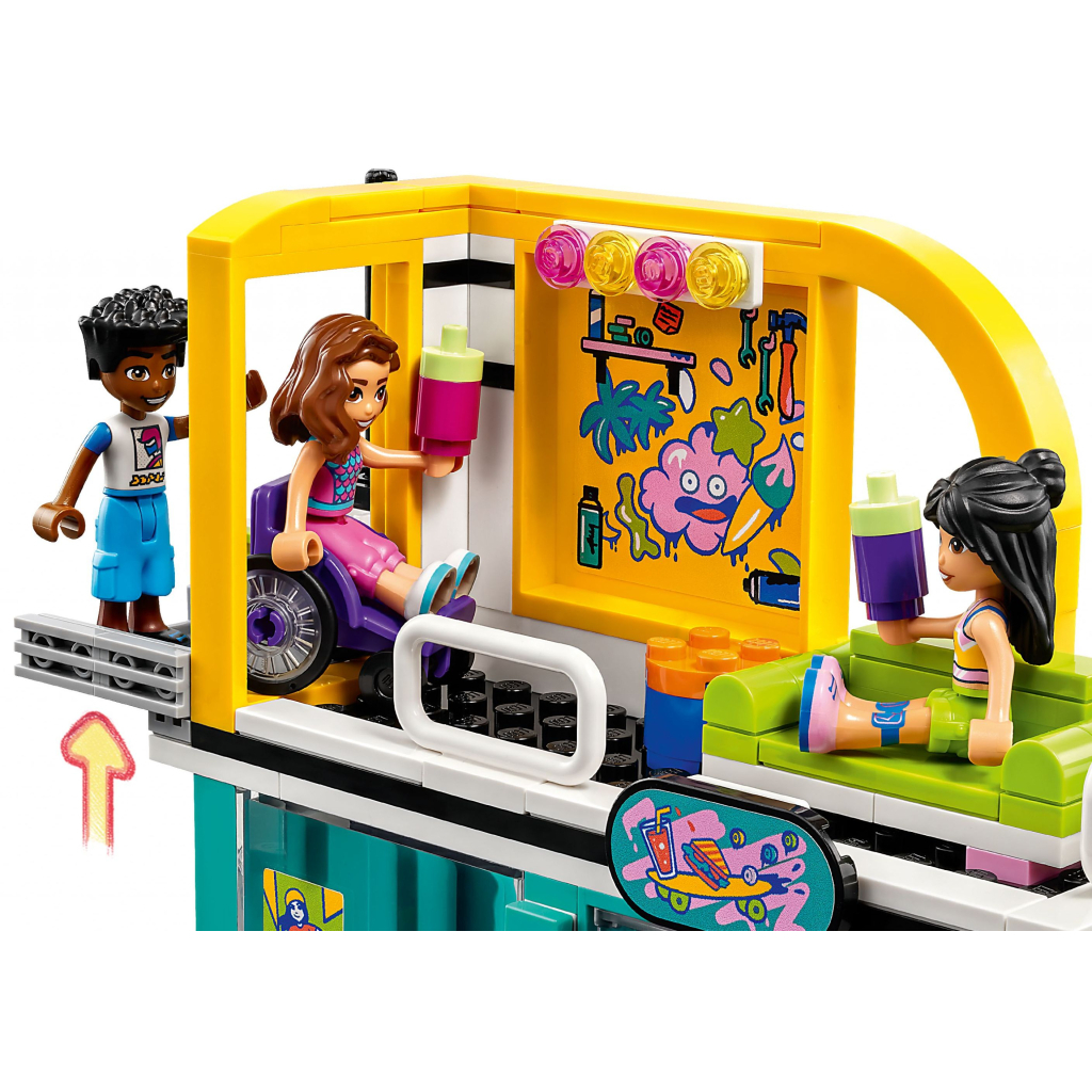 Конструктор LEGO Friends Скейт-парк 431 деталь (41751) - зображення 7