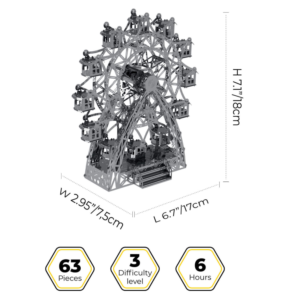 Конструктор Metal Time колекційна модель Amusement Ride (MT033) - зображення 2