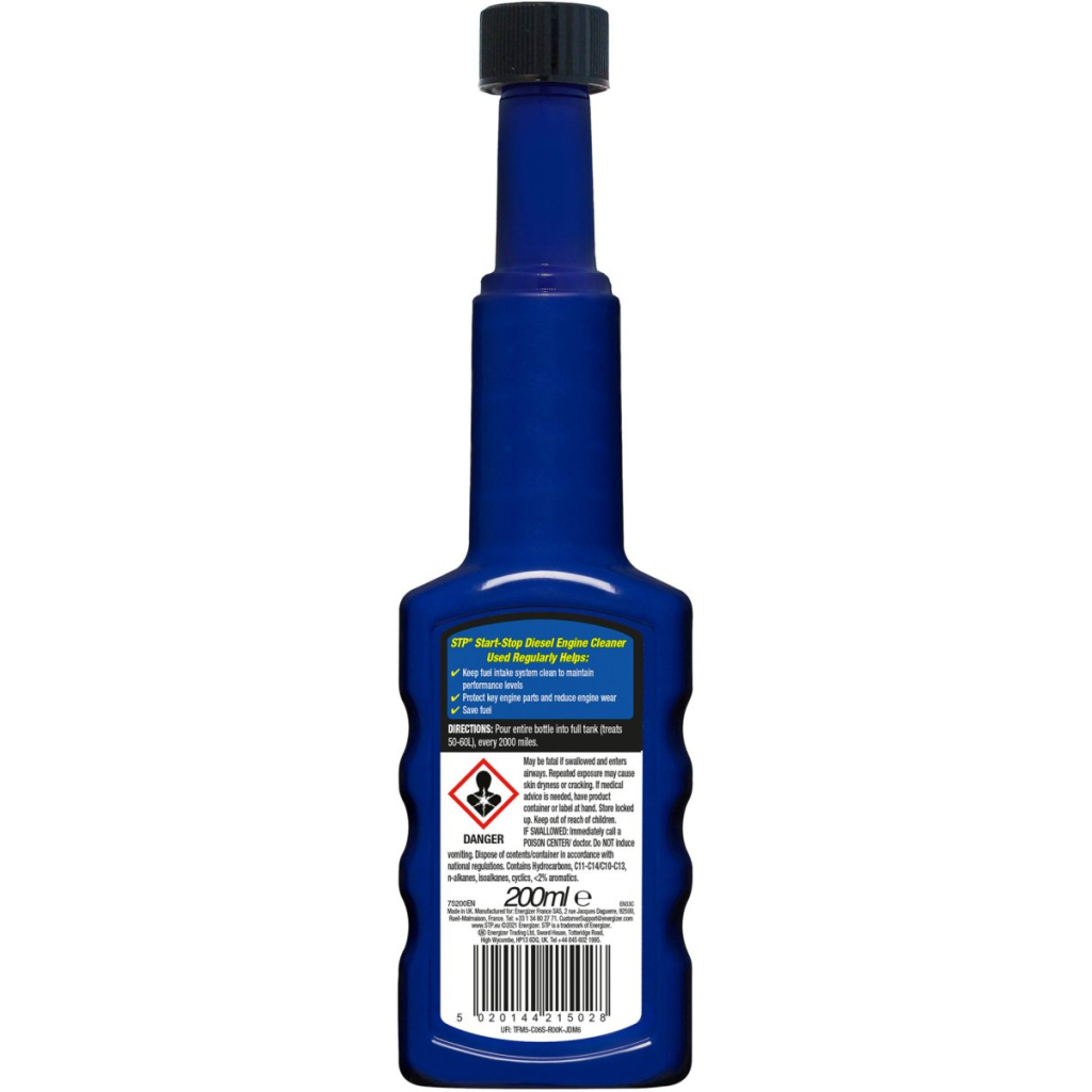Автомобільний очисник STP Start-Stop Diesel Engine Cleaner, 200мл (74379) - изображение 2