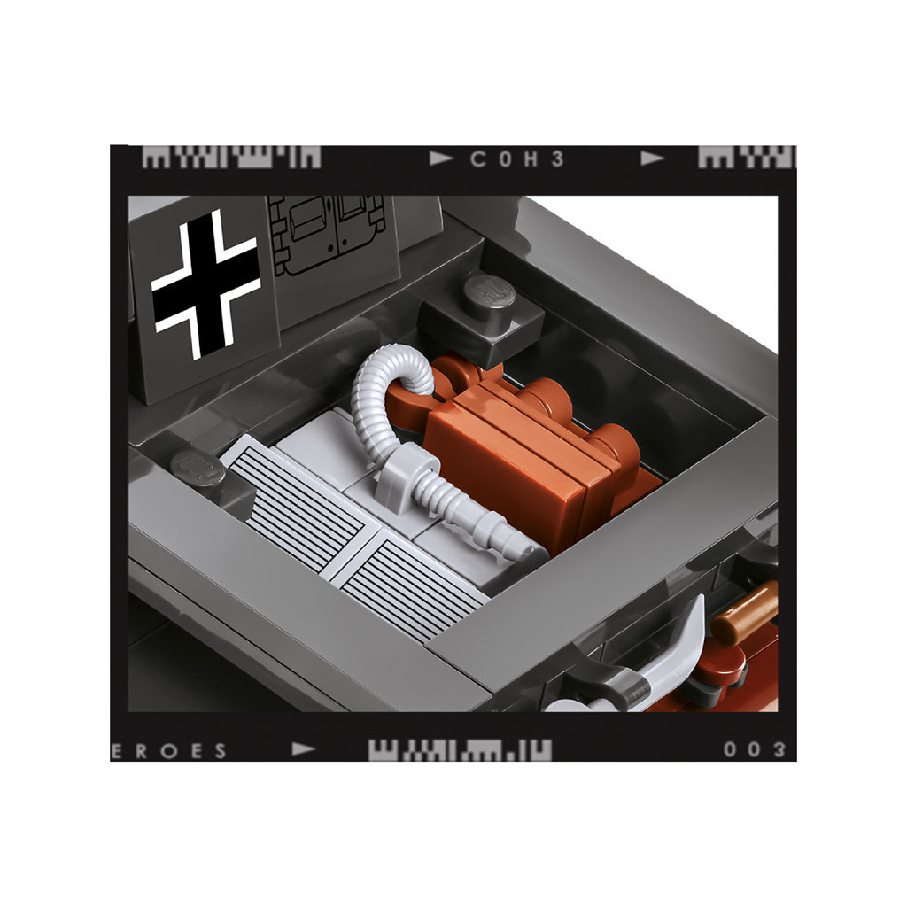 Конструктор Cobi Company of Heroes 3 Танк Panzer IV, 610 деталей (COBI-3045) - зображення 4