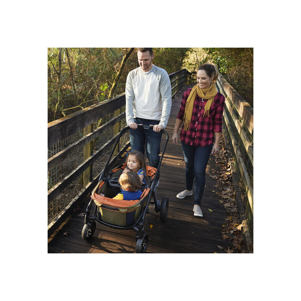 Коляска Evenflo Pivot Xplore All-Terrain Stroller Wagon - Gypsy (032884198252) - зображення 6