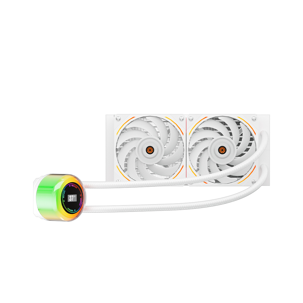 Система рідинного охолодження 1stPlayer CC-240-WH - зображення 1