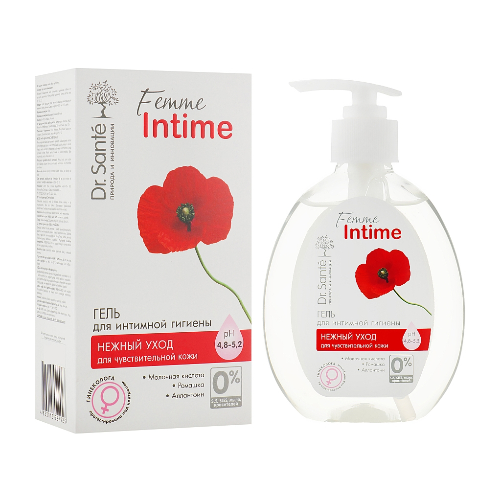 Гель для інтимної гігієни Dr. Sante Femme Intime Ніжний догляд 230 мл (4823015922923) - зображення 2