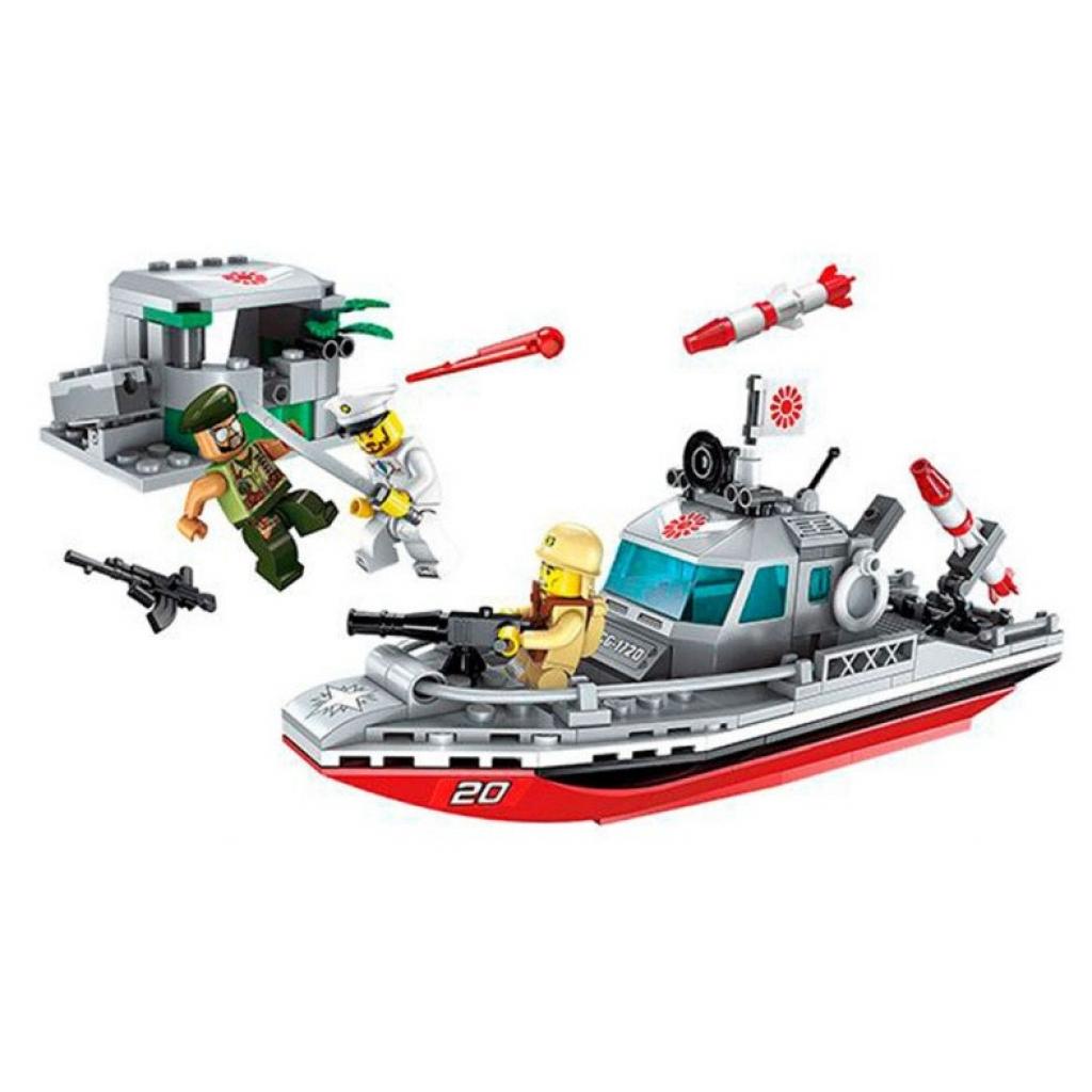 Конструктор Brick Військовий катер (1720) - зображення 2