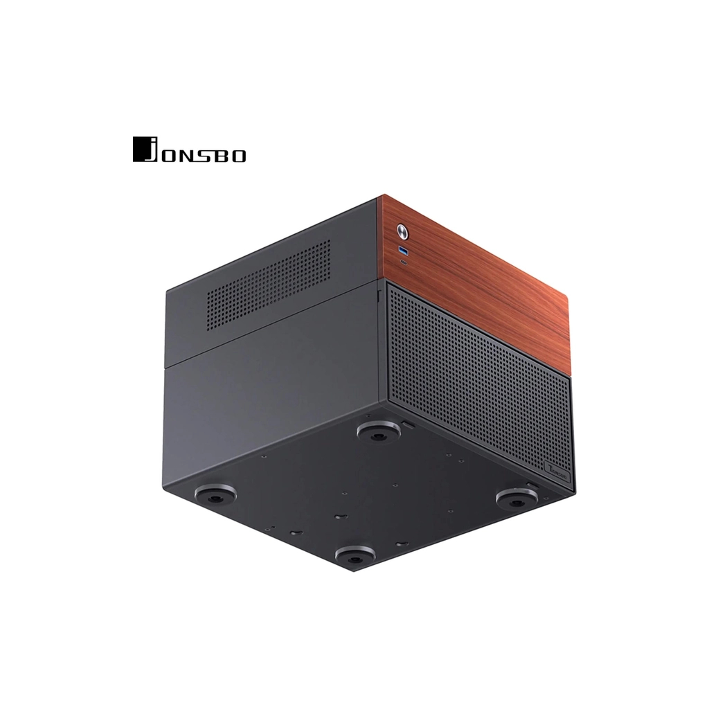 Корпус JONSBO N4 Black - зображення 3